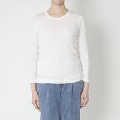 ao/なめらか天竺8分袖Tシャツ